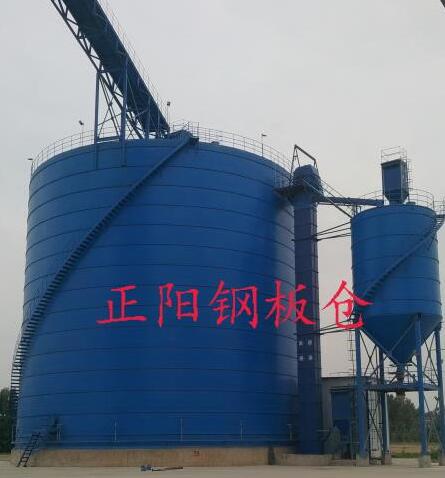 华龙大型矿粉钢板库